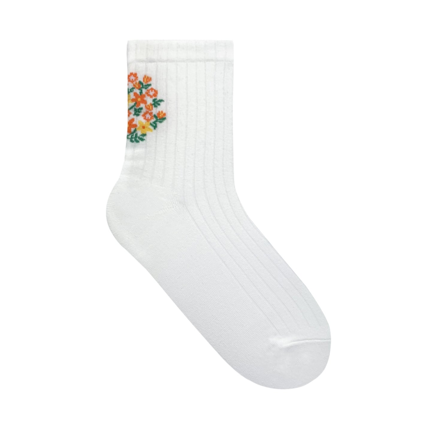 Women's Crew Happy Floral Socks