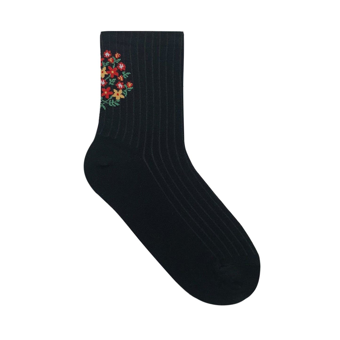 Women's Crew Happy Floral Socks