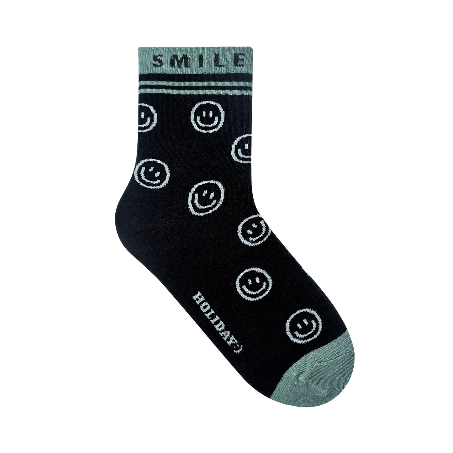 Women's Crew Holiday Smile Socks