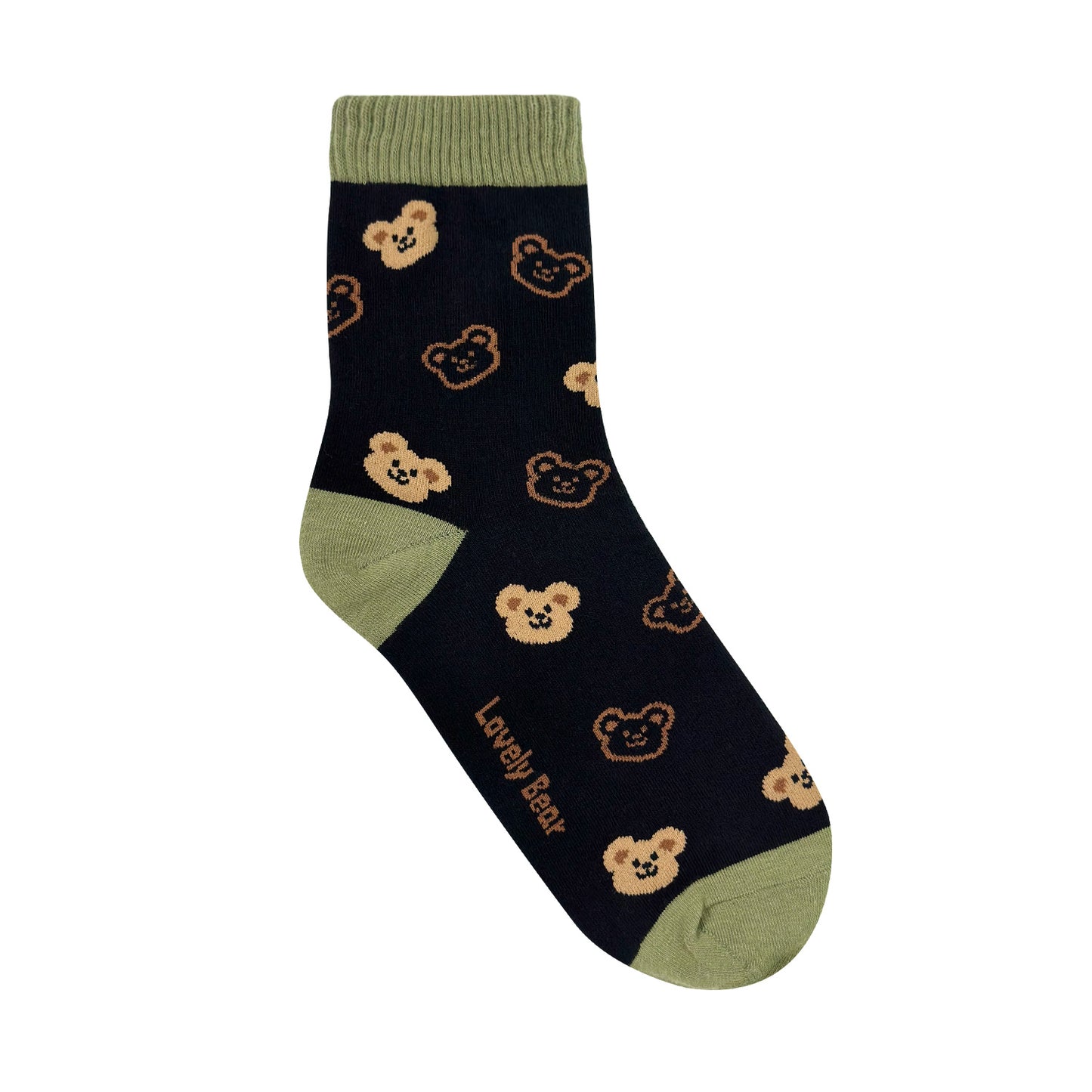 Women's Crew Bear Love Socks