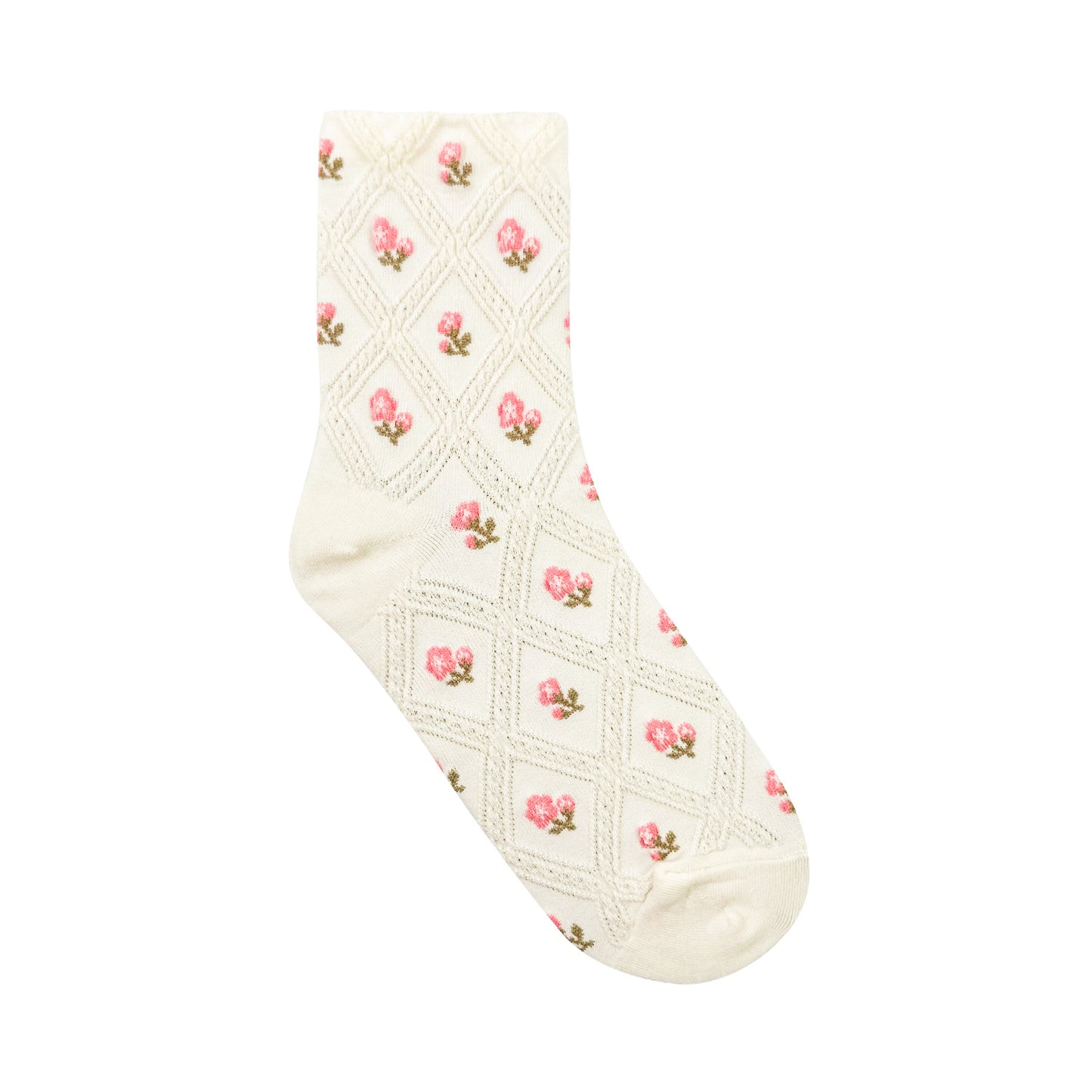 Women's Crew Flower Day Socks