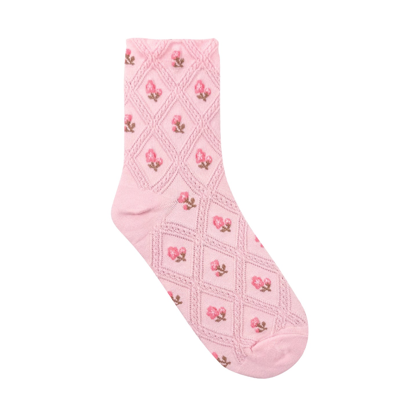 Women's Crew Flower Day Socks