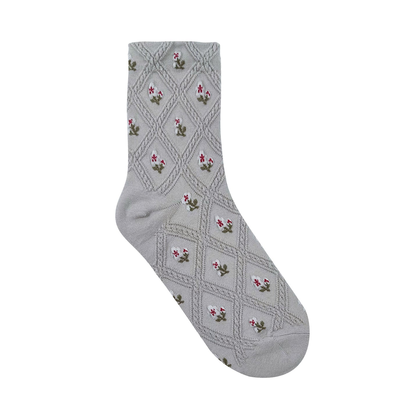 Women's Crew Flower Day Socks
