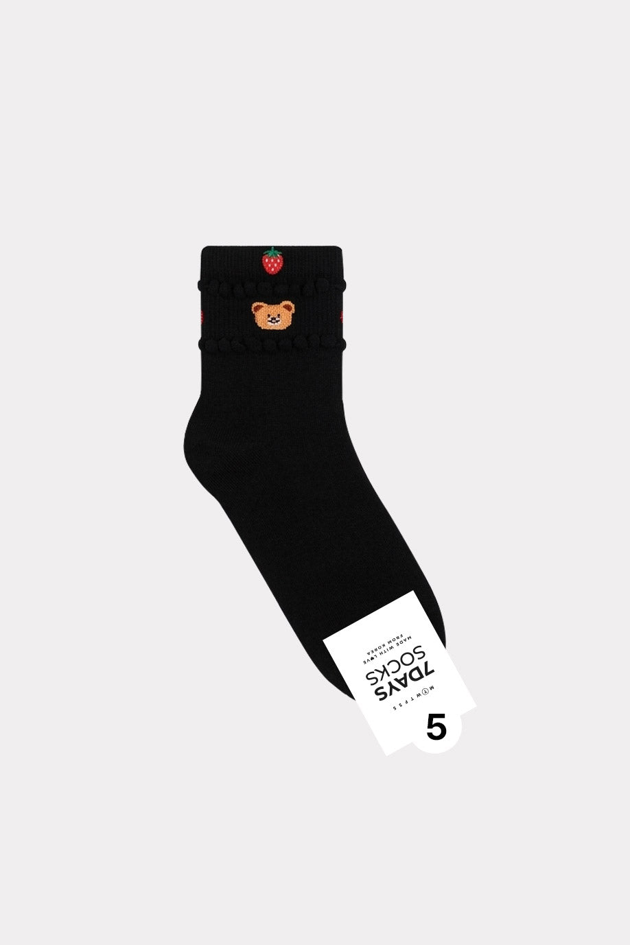 Women's Crew Cookie Bear Socks