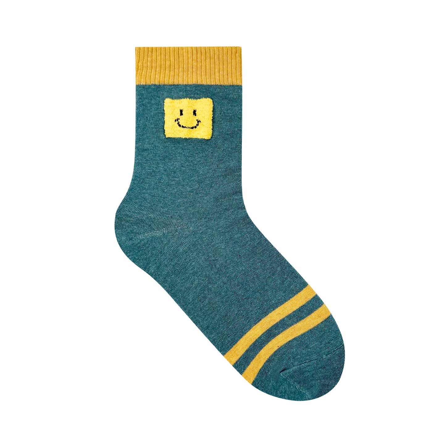 Women's Crew Fluffy Coloring Stripe Socks