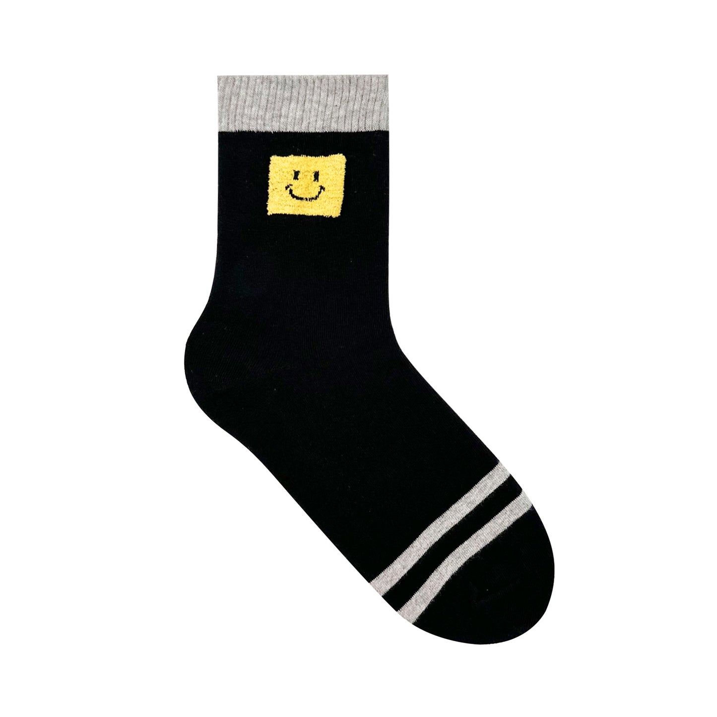 Women's Crew Fluffy Coloring Stripe Socks