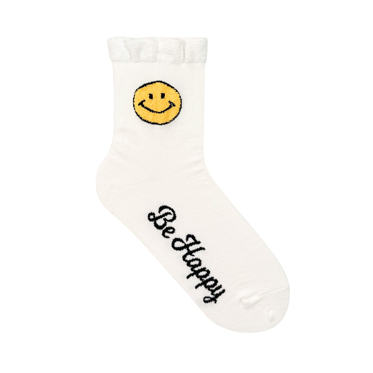 Women's Crew Happy Smile Socks