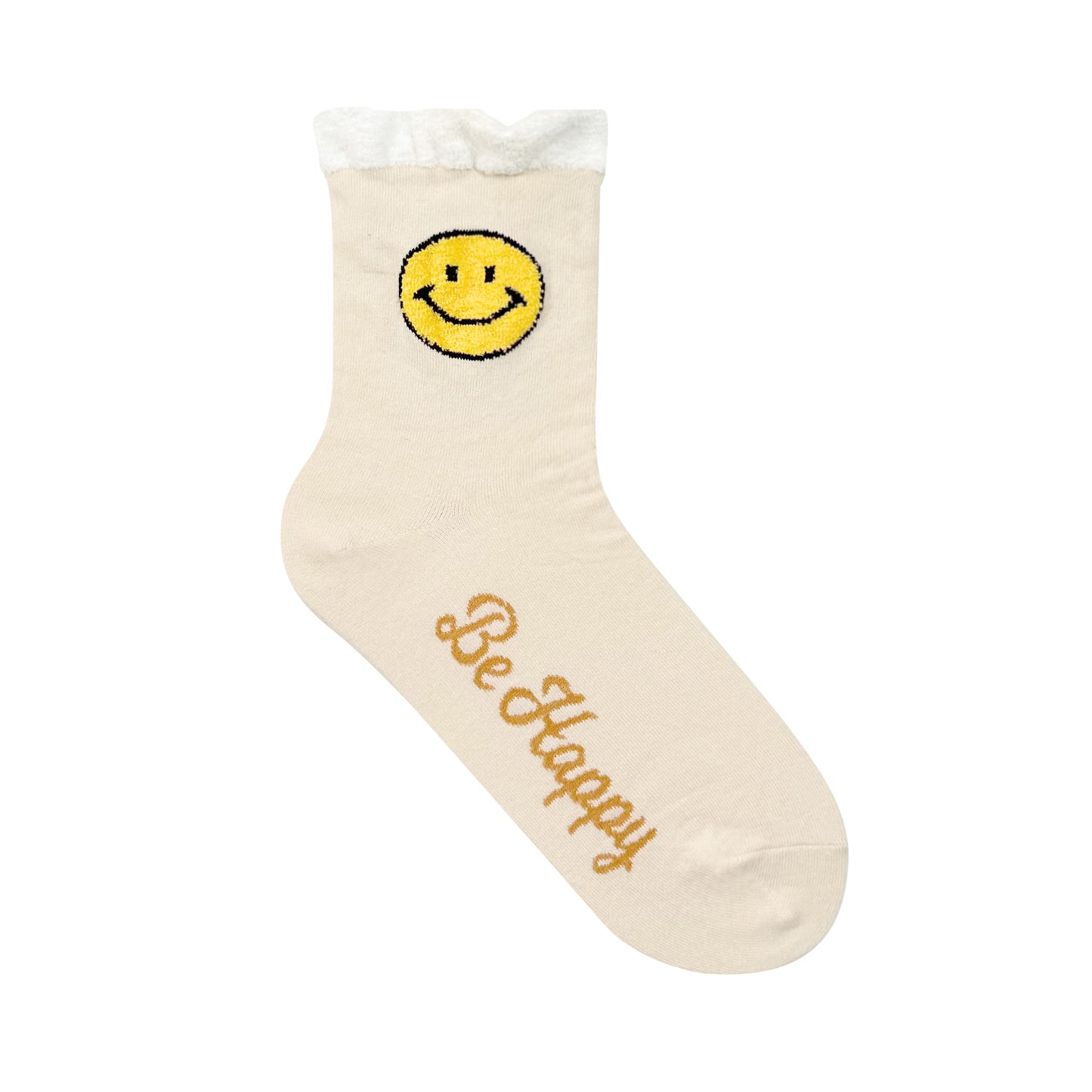 Women's Crew Happy Smile Socks