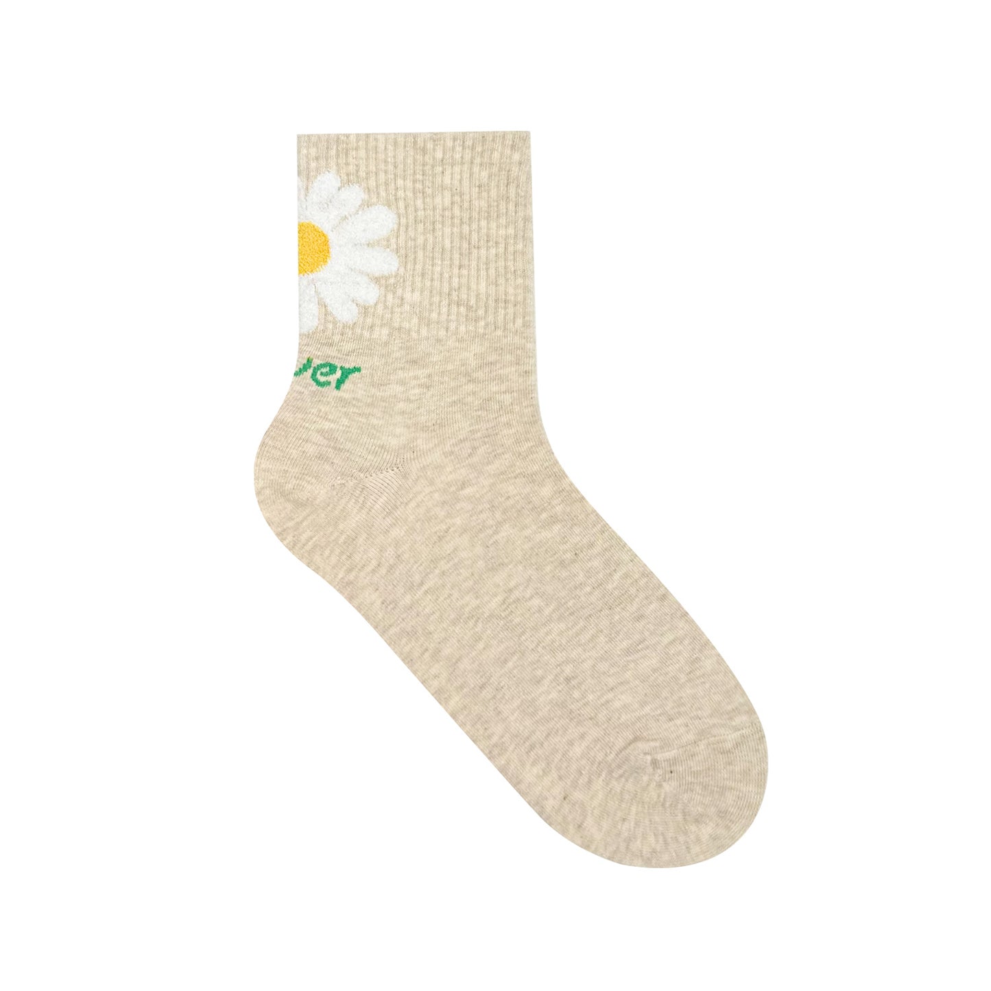 Women's Crew Blooming Flower Socks