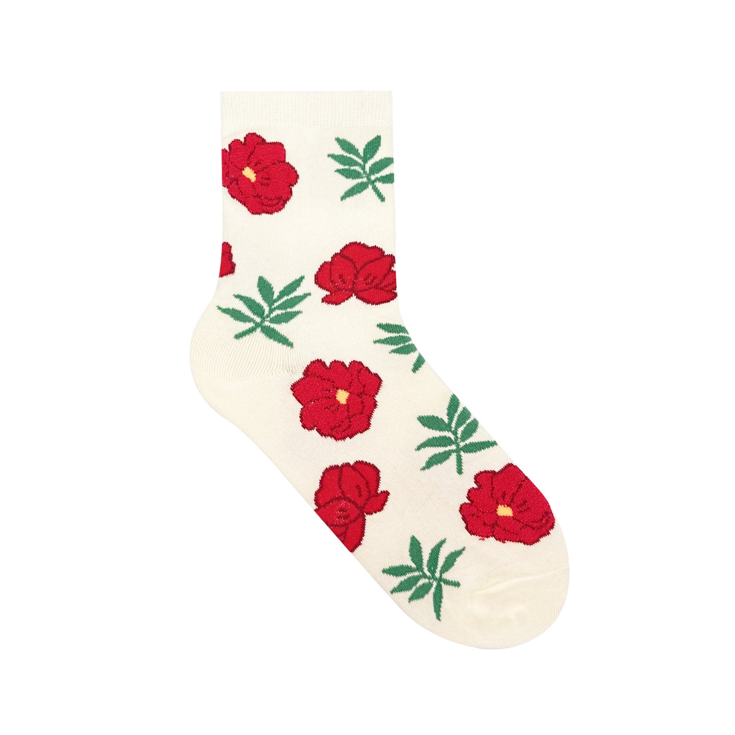Women's Crew Romantic Garden Socks