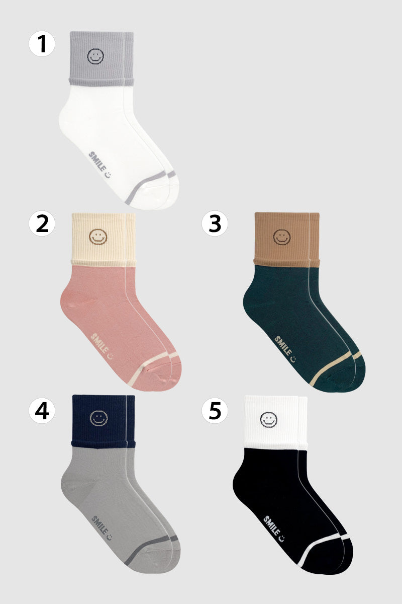 Women's Crew Daily Smile Socks