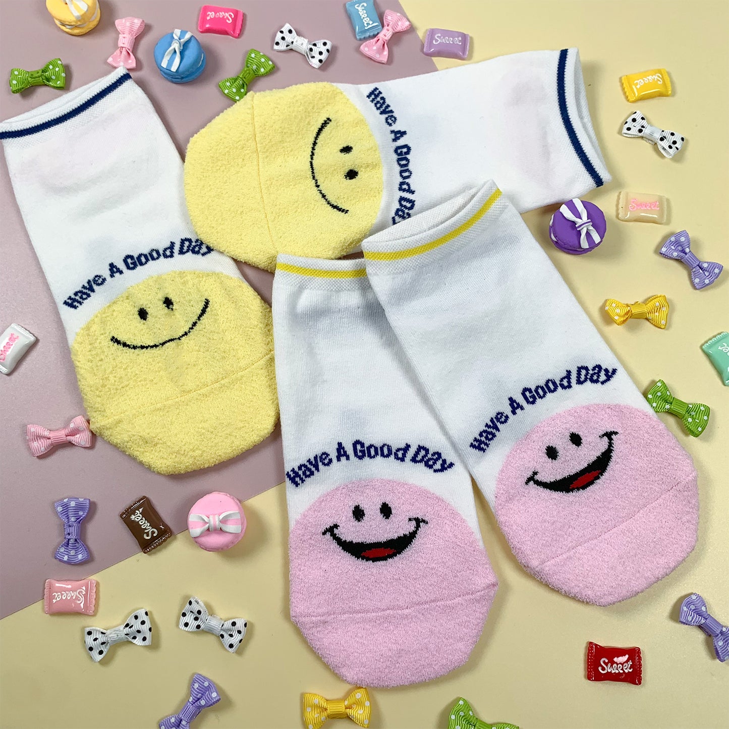Women's Ankle Smile Socks