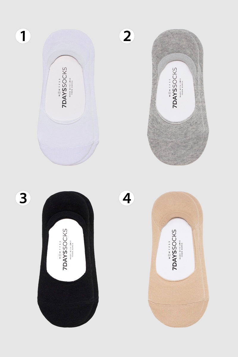 Women's No Show Normal Socks