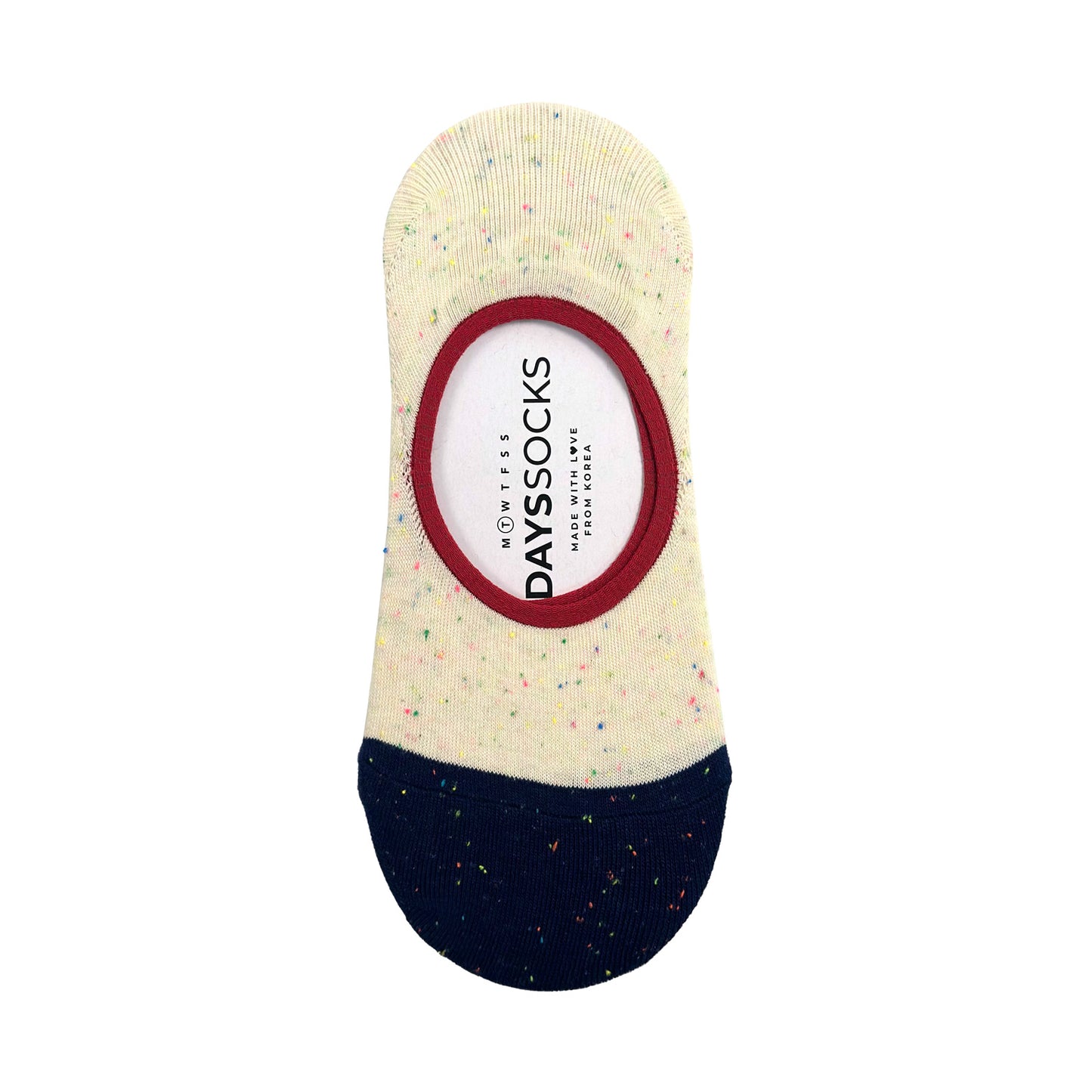 Women's No Show Dyes Nep Socks