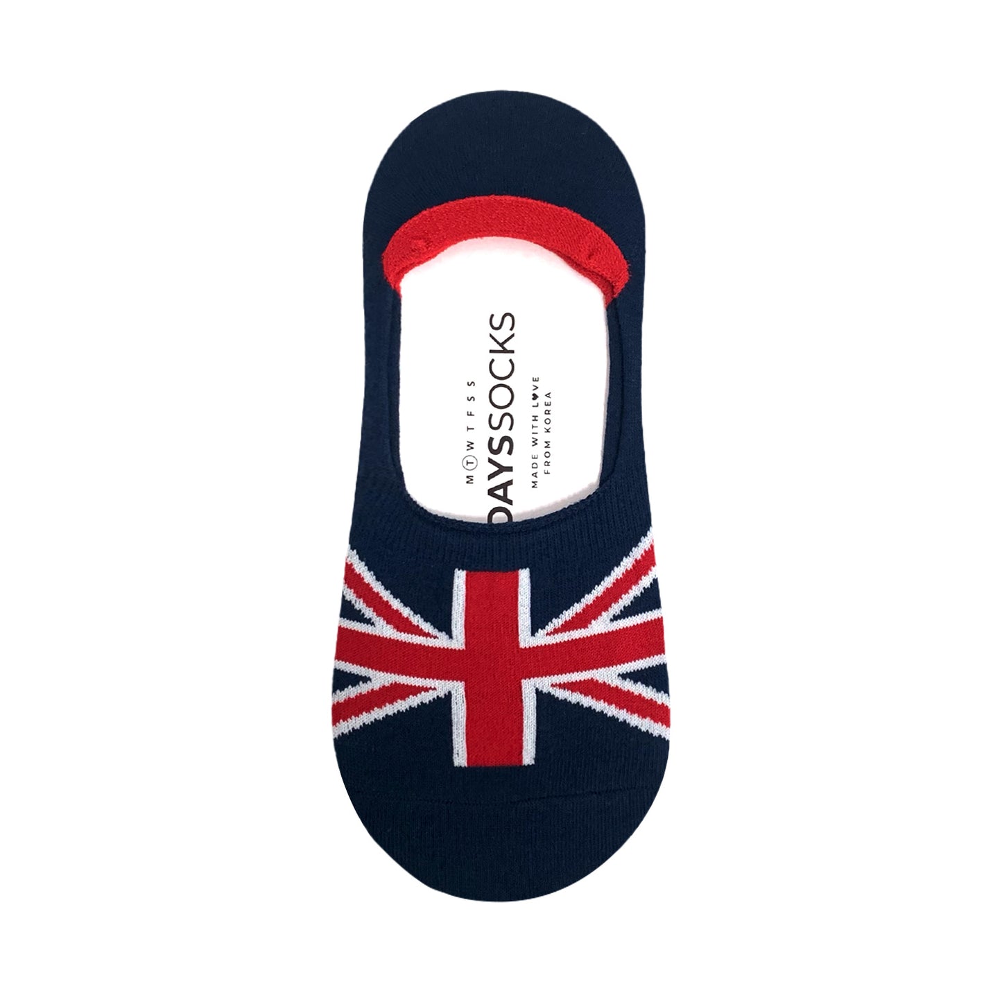 Women's No Show Flag Socks