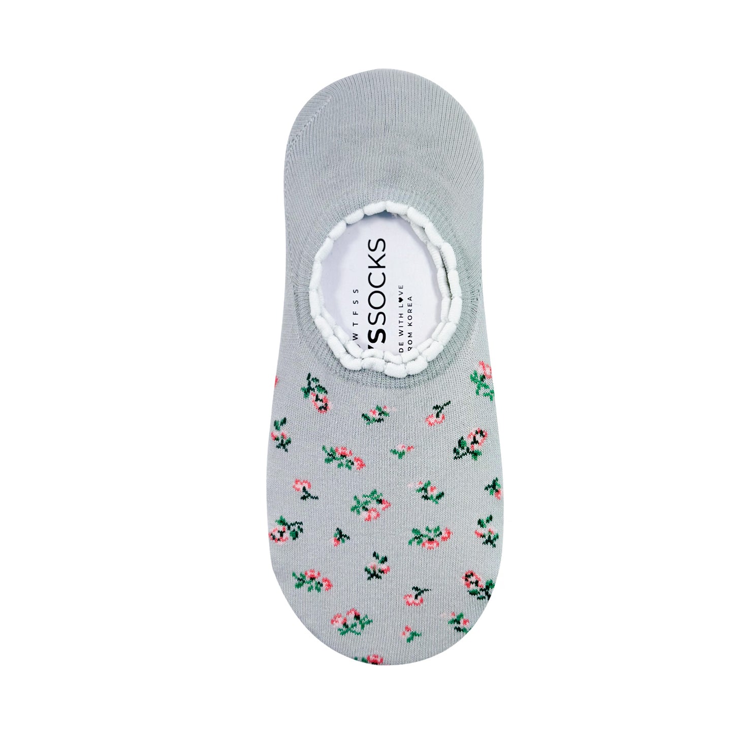 Women's No Show Flower Socks