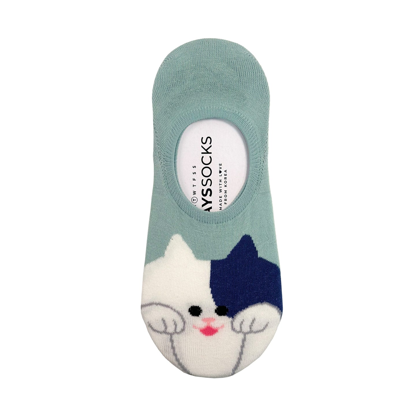 Women's No Show Neco Meo-Meo Socks