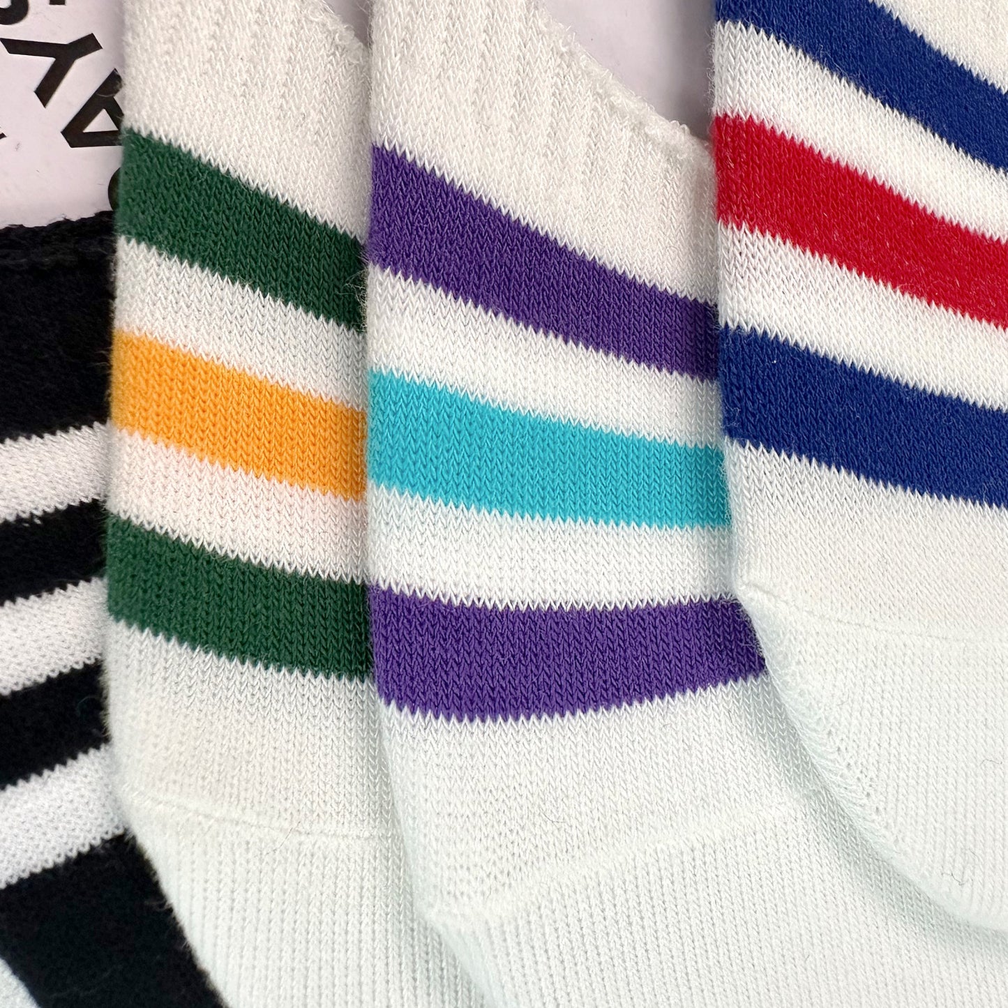 Women's No Show 3 Stripe AA Socks