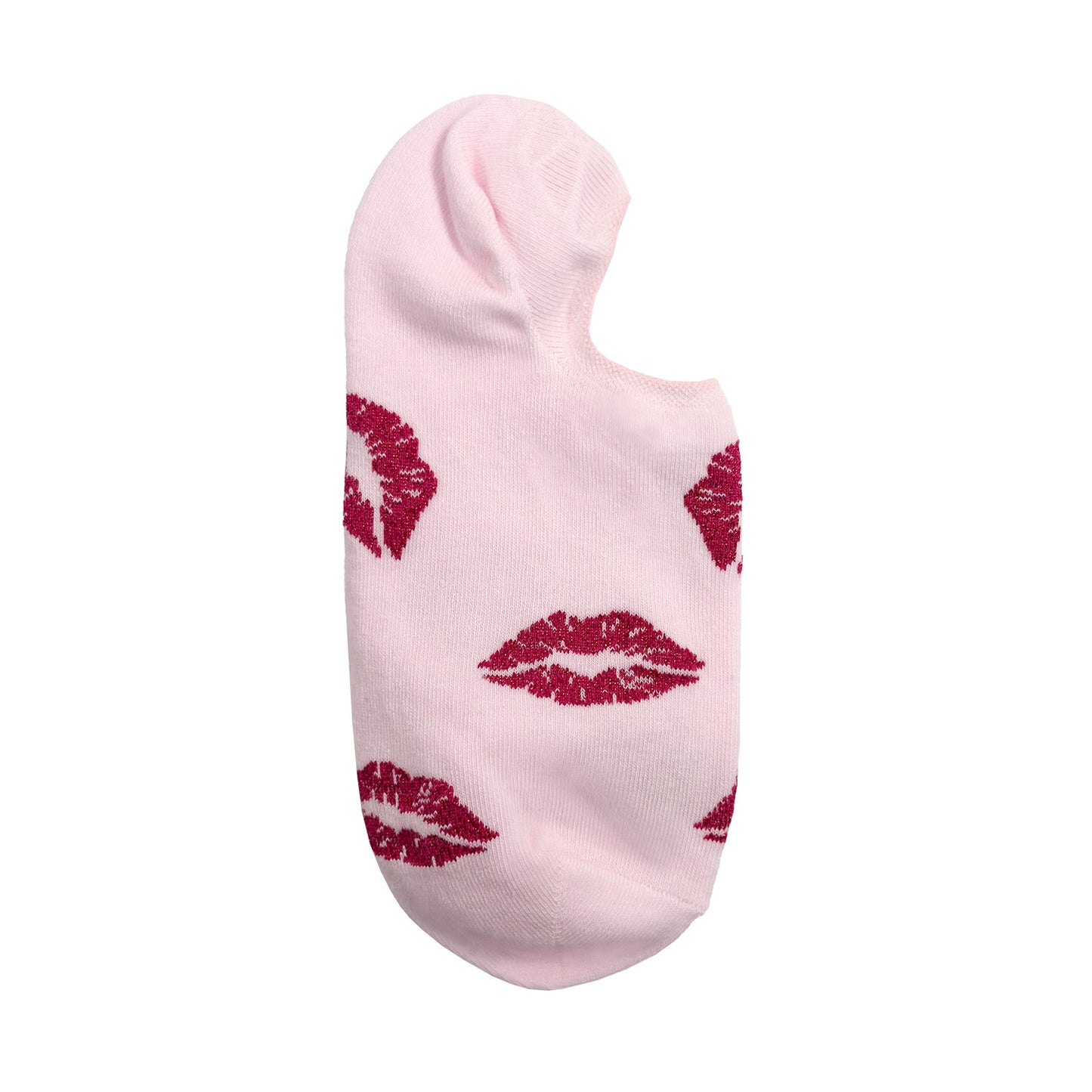Women's No Show Kiss Socks