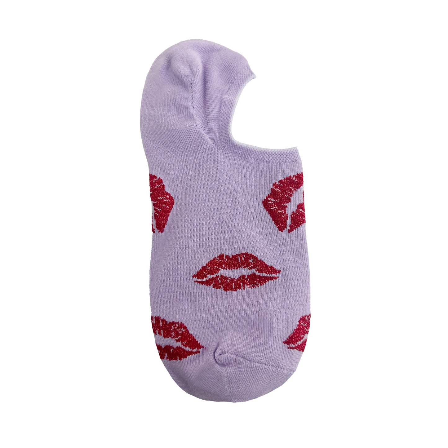 Women's No Show Kiss Socks
