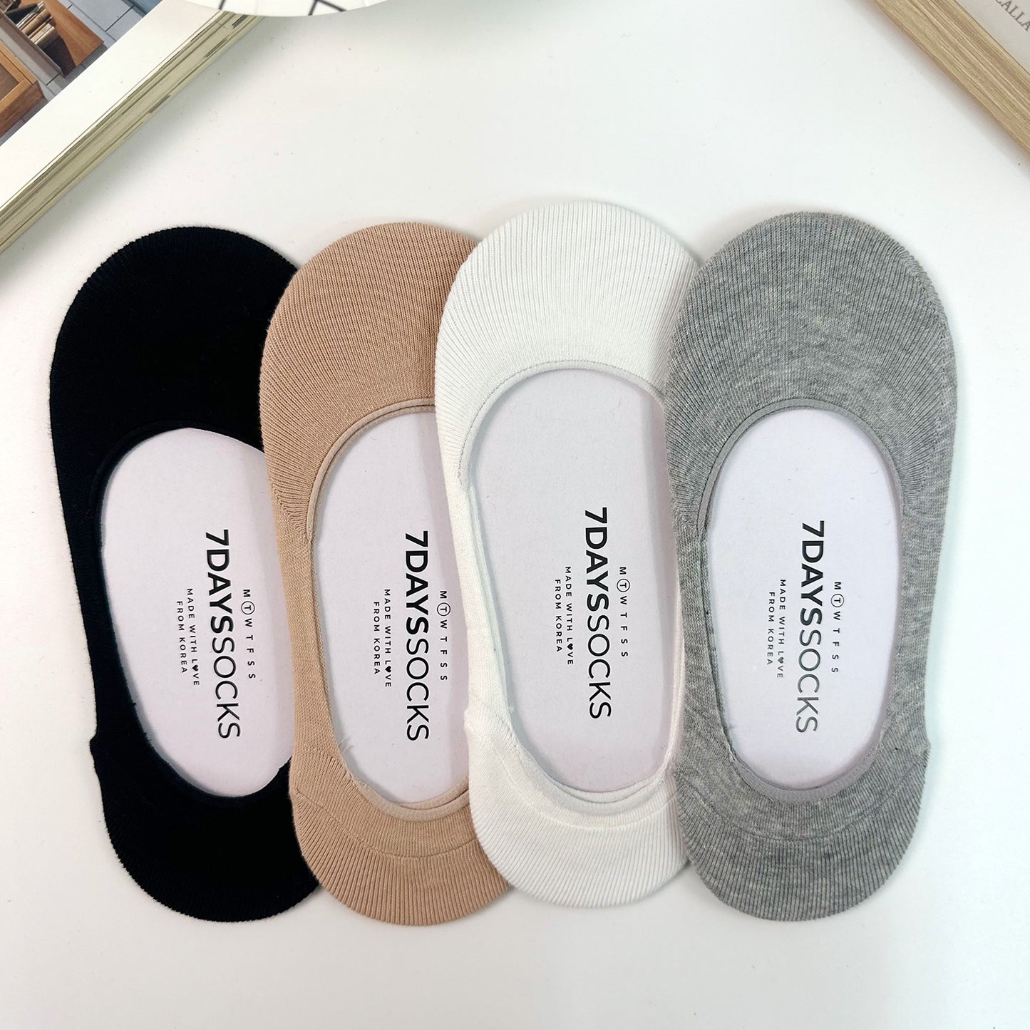 Women's No Show Cotton Foot Cover Socks