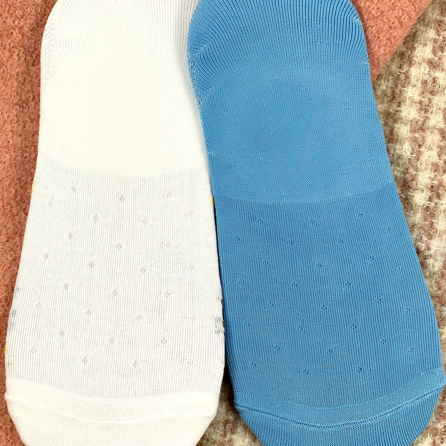 Women's No Show See-Through Flower Line Socks