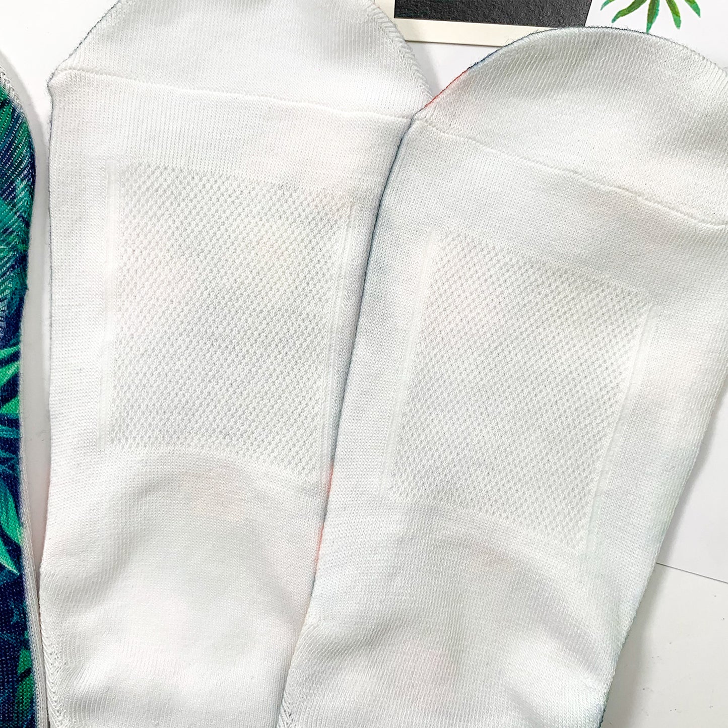 Women's No Show Tropical Printing Art Socks