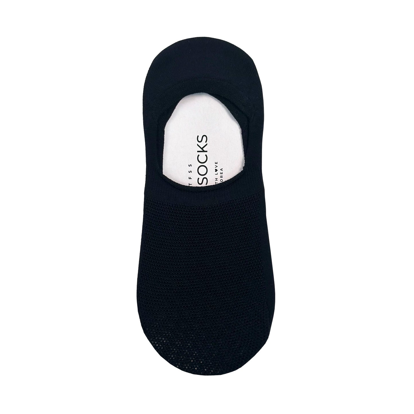 Women's No Show Neon Mesh See-Through Socks