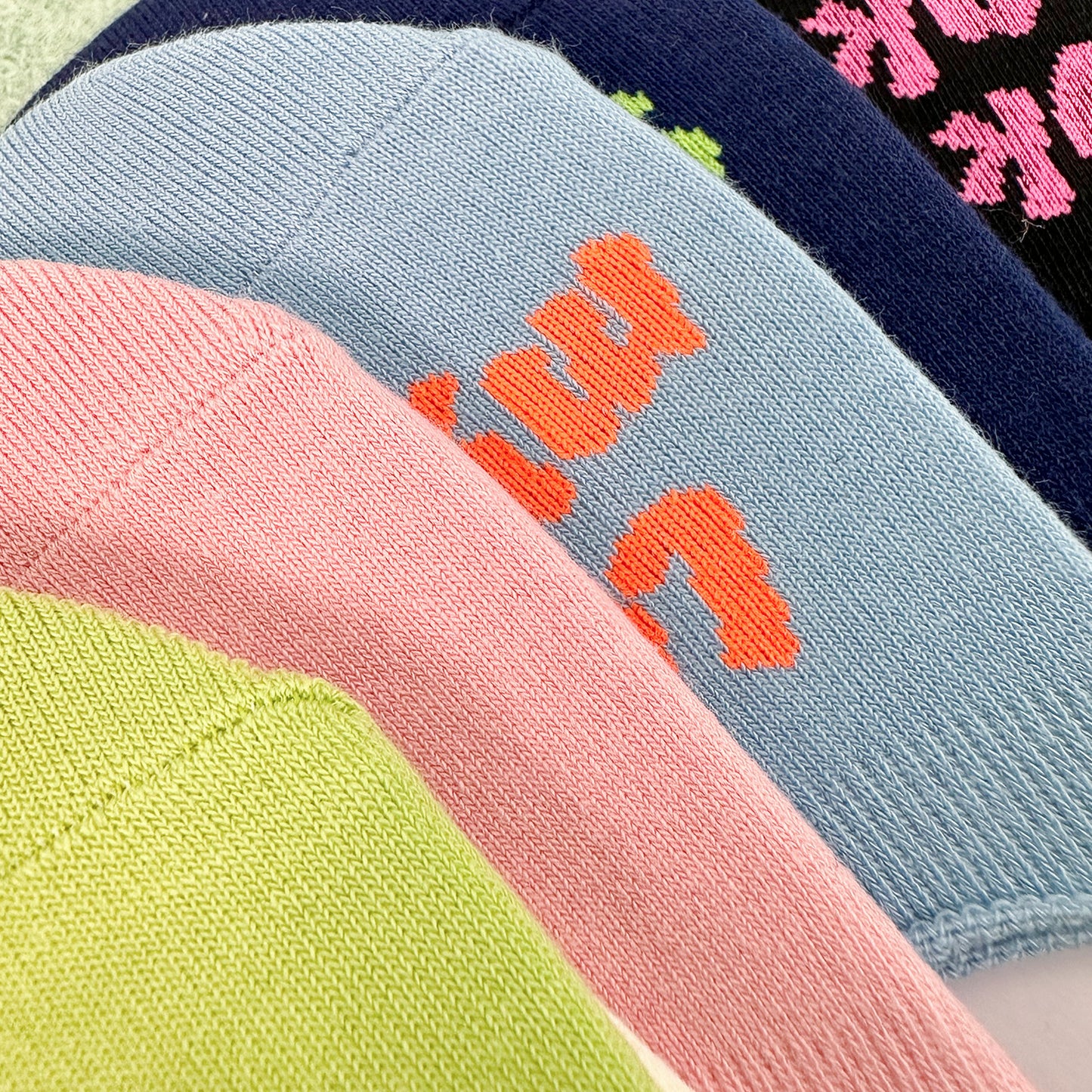 Women's No Show Neon Socks