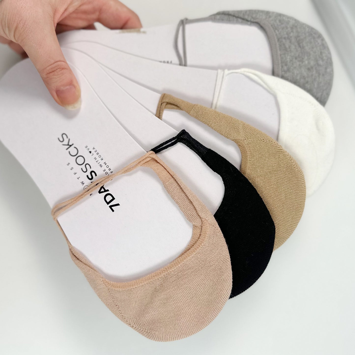 Women's No Show Sling Back Foot Cover Socks