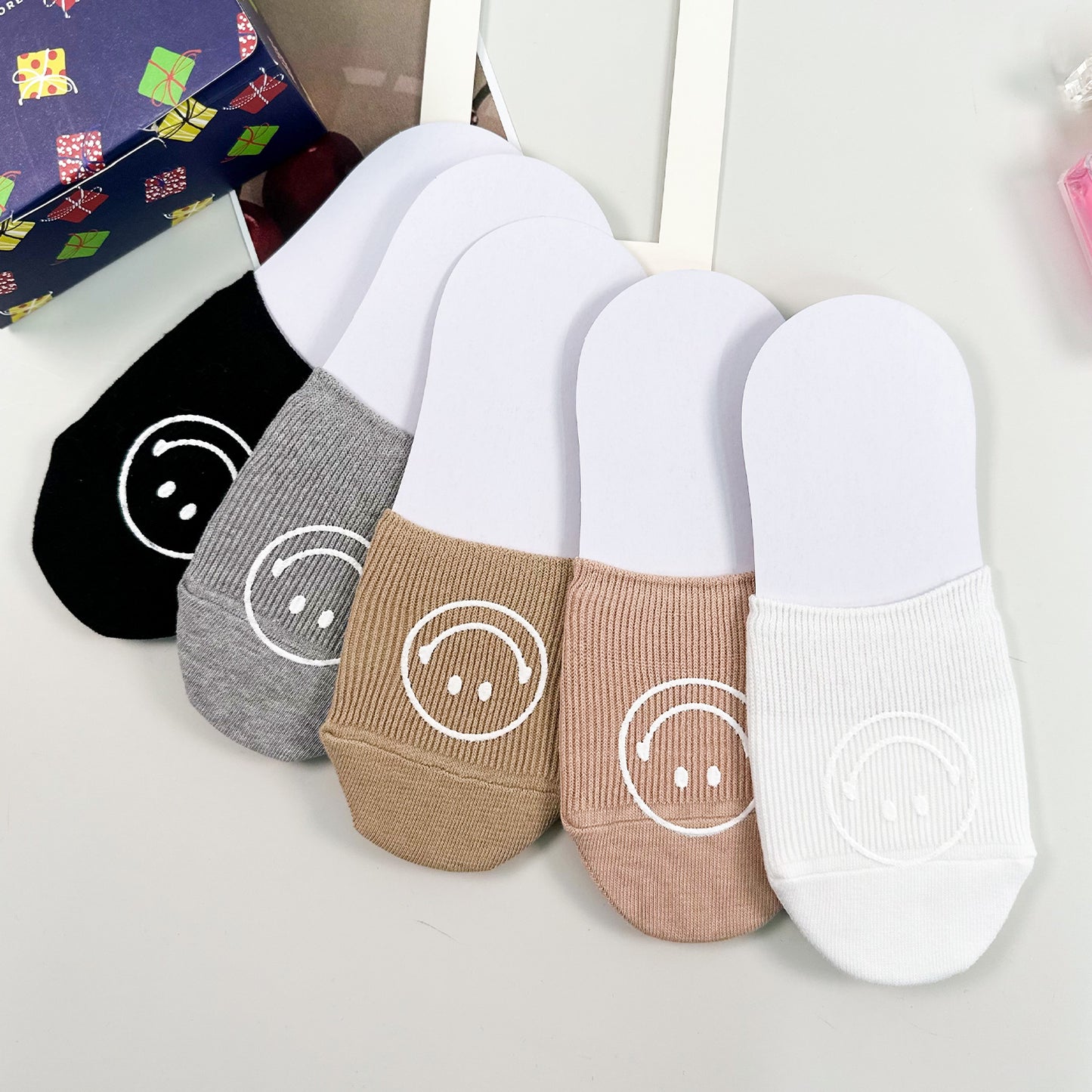 Women's No Show Bloafer Foot Cover Socks