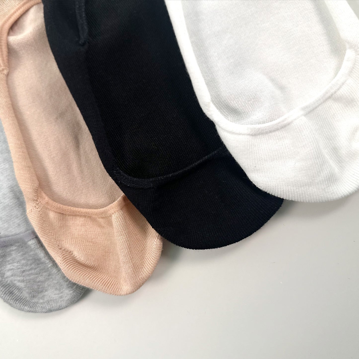 Women's No Show Seamless Cotton Foot Socks