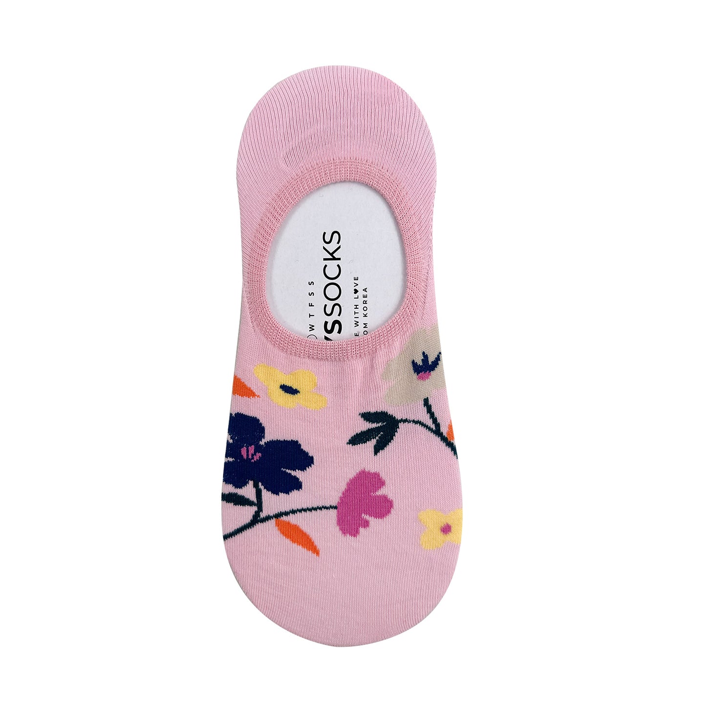 Women's No Show Fleur Flower Socks