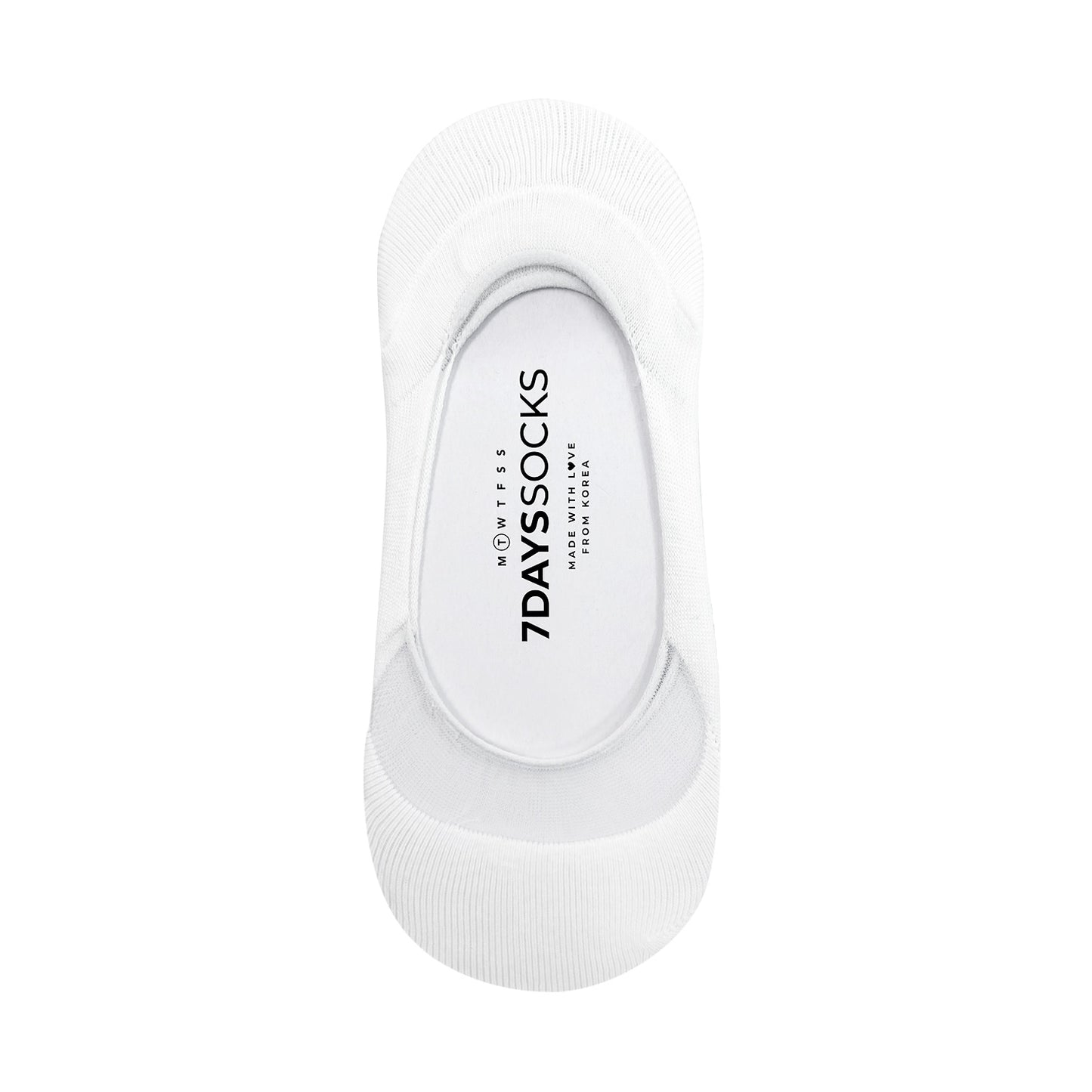 Women's No Show See-Through Cotton Foot Cover Socks
