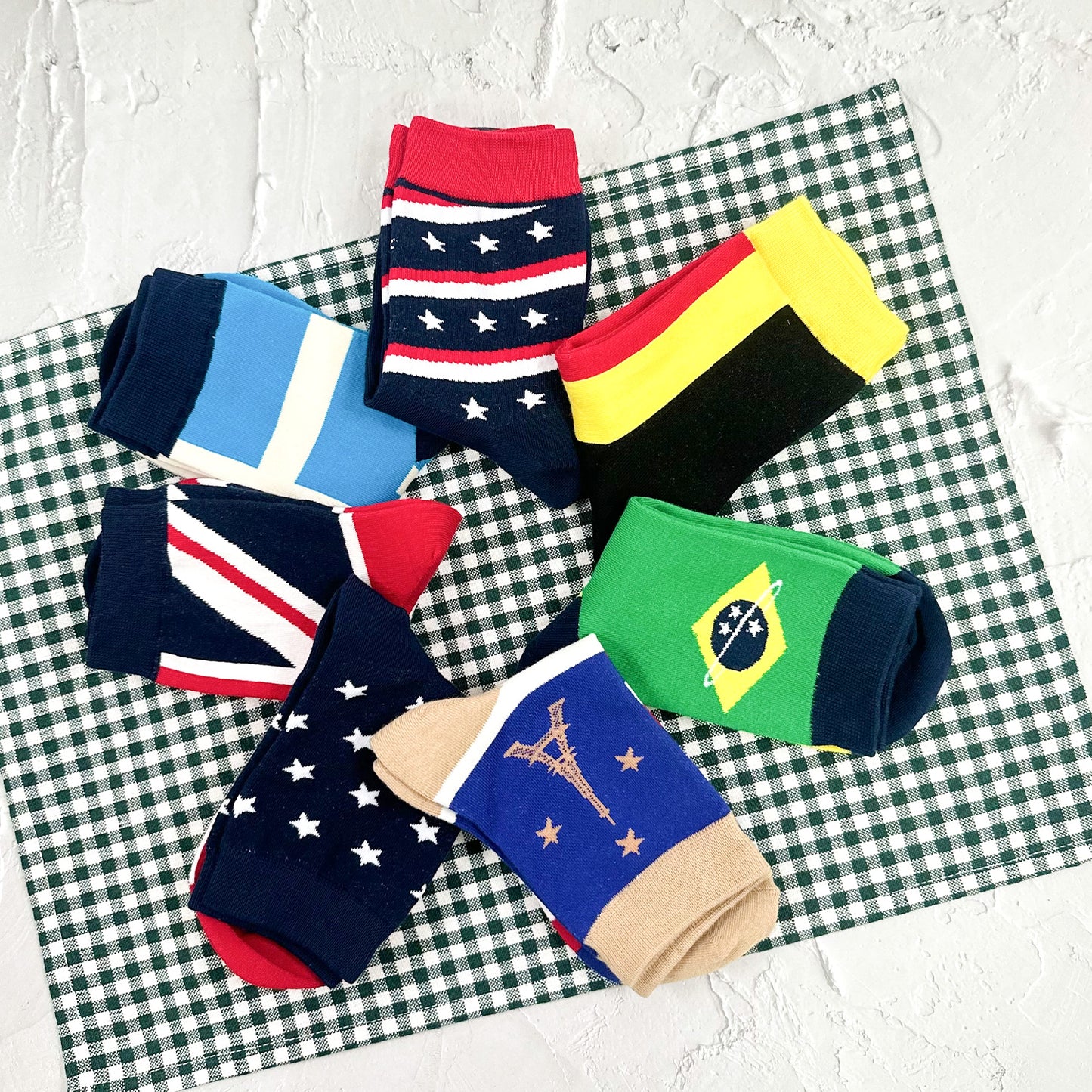 Women's Crew Flag Socks