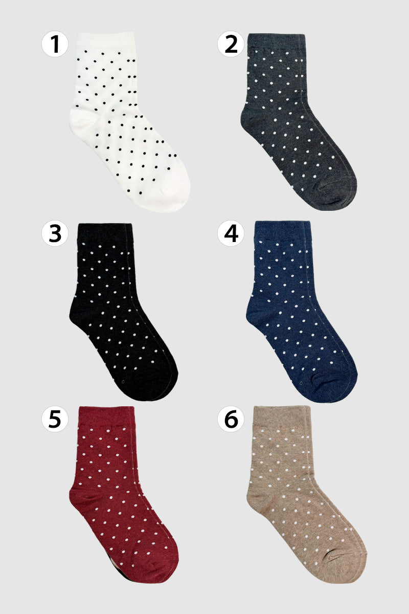 Women's Crew Dot Socks
