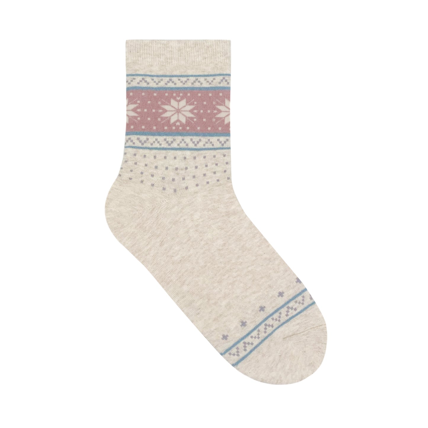 Women's Crew Winter Snowing Socks