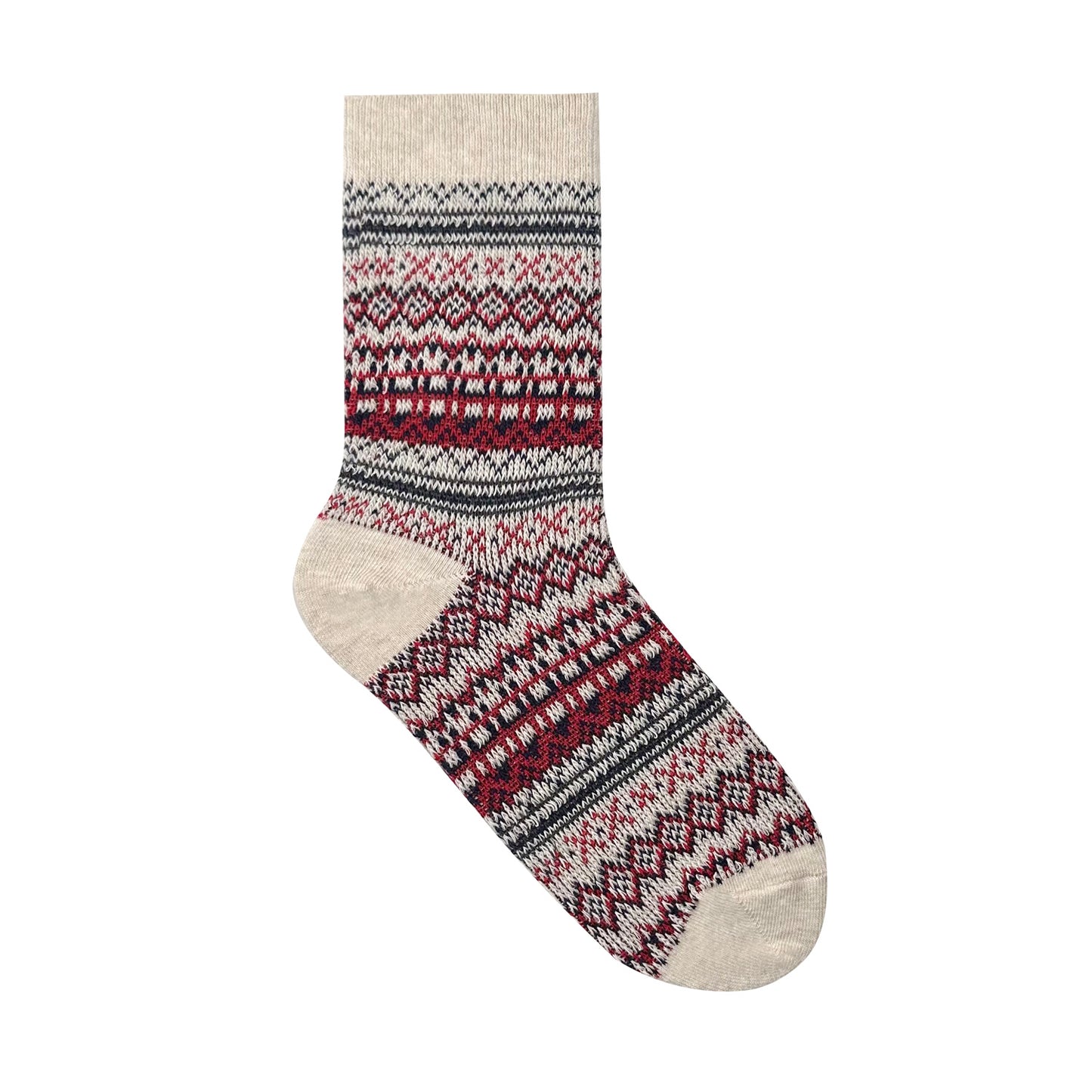 Women's Crew Winter Nordic Jacquard 1 Socks