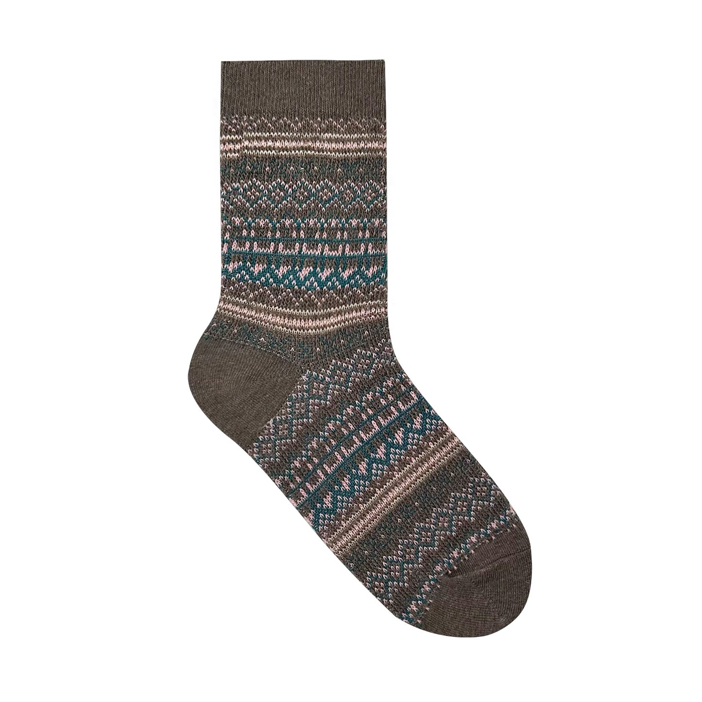Women's Crew Winter Nordic Jacquard 1 Socks