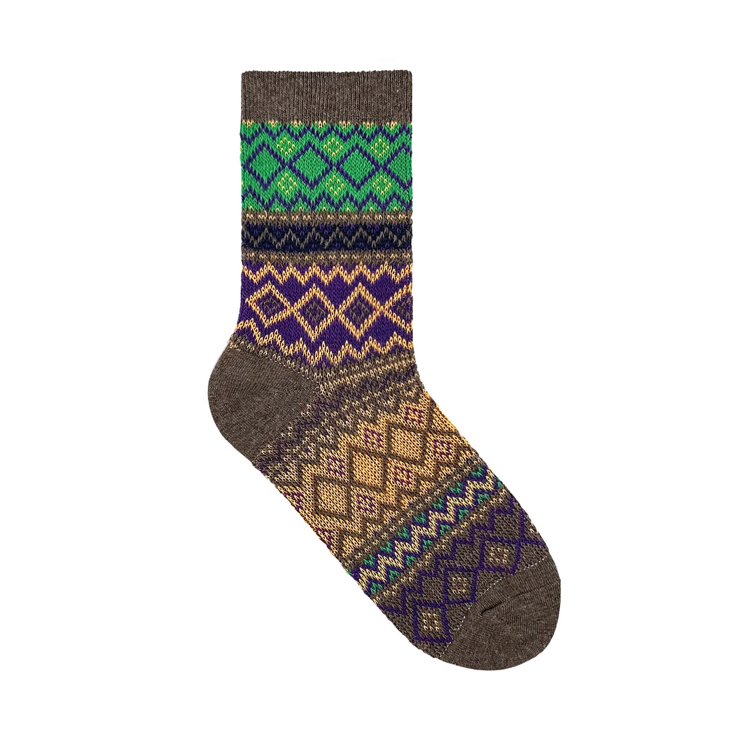 Women's Crew Winter Nordic Jacquard 2 Socks
