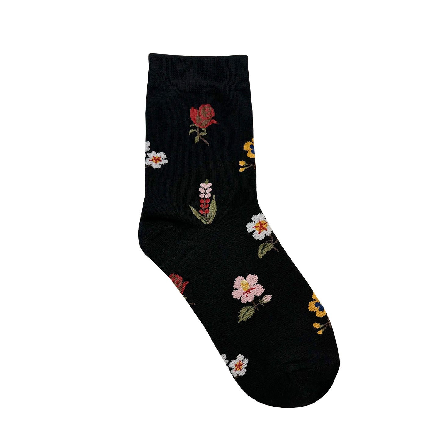 Women's Crew Flower Garden Socks