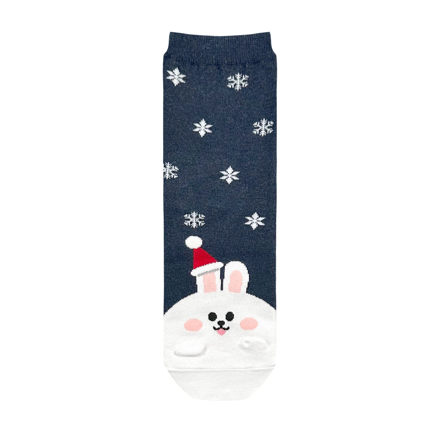 Women's Crew Animal Santa Socks