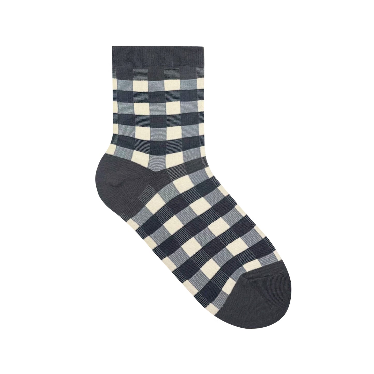 Women's Crew Unique Check Socks