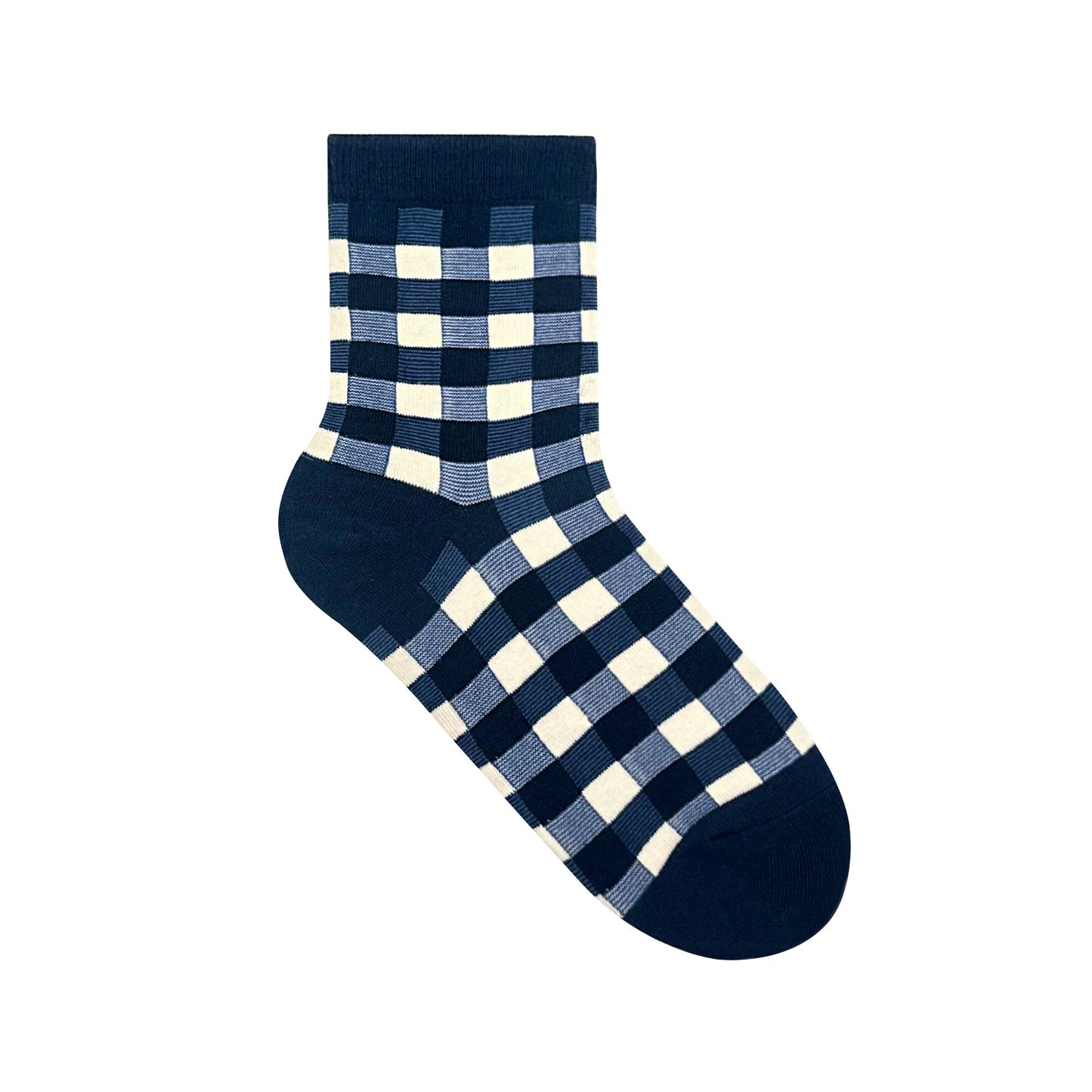 Women's Crew Unique Check Socks