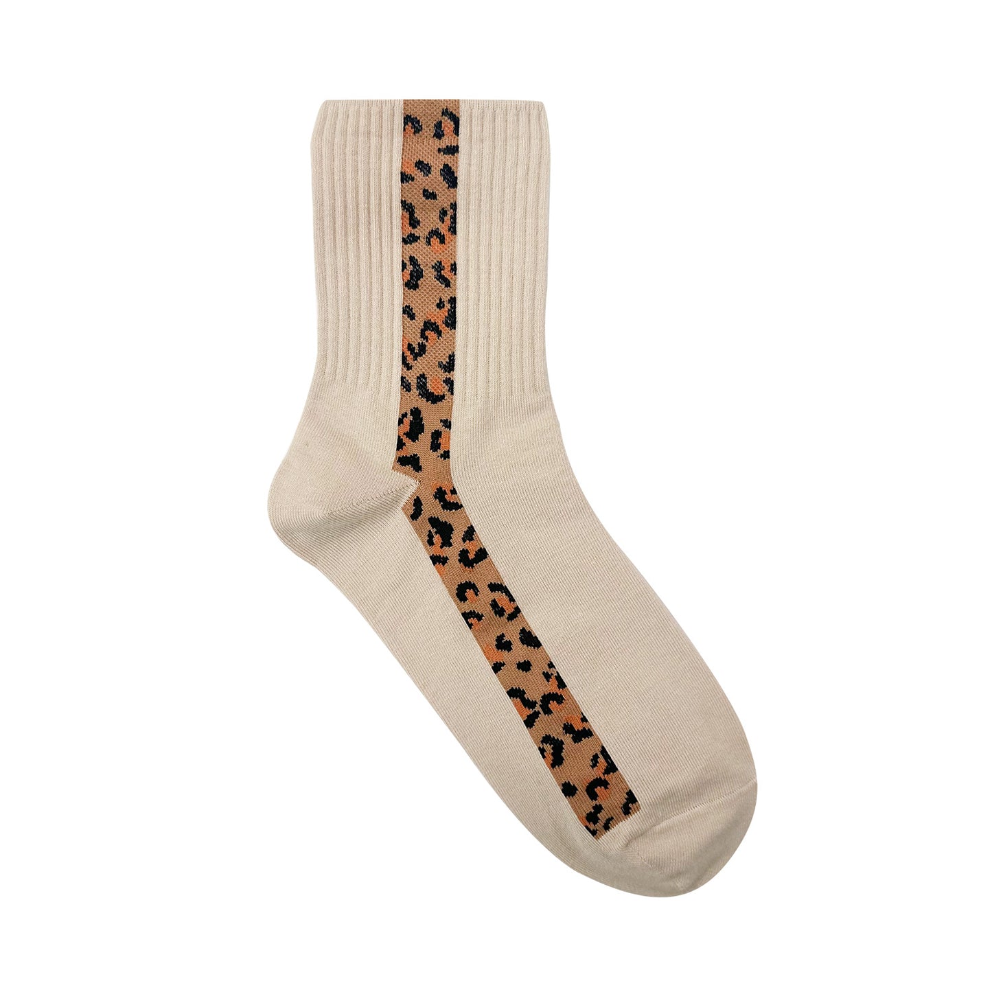 Women's Crew Leopard Line Socks