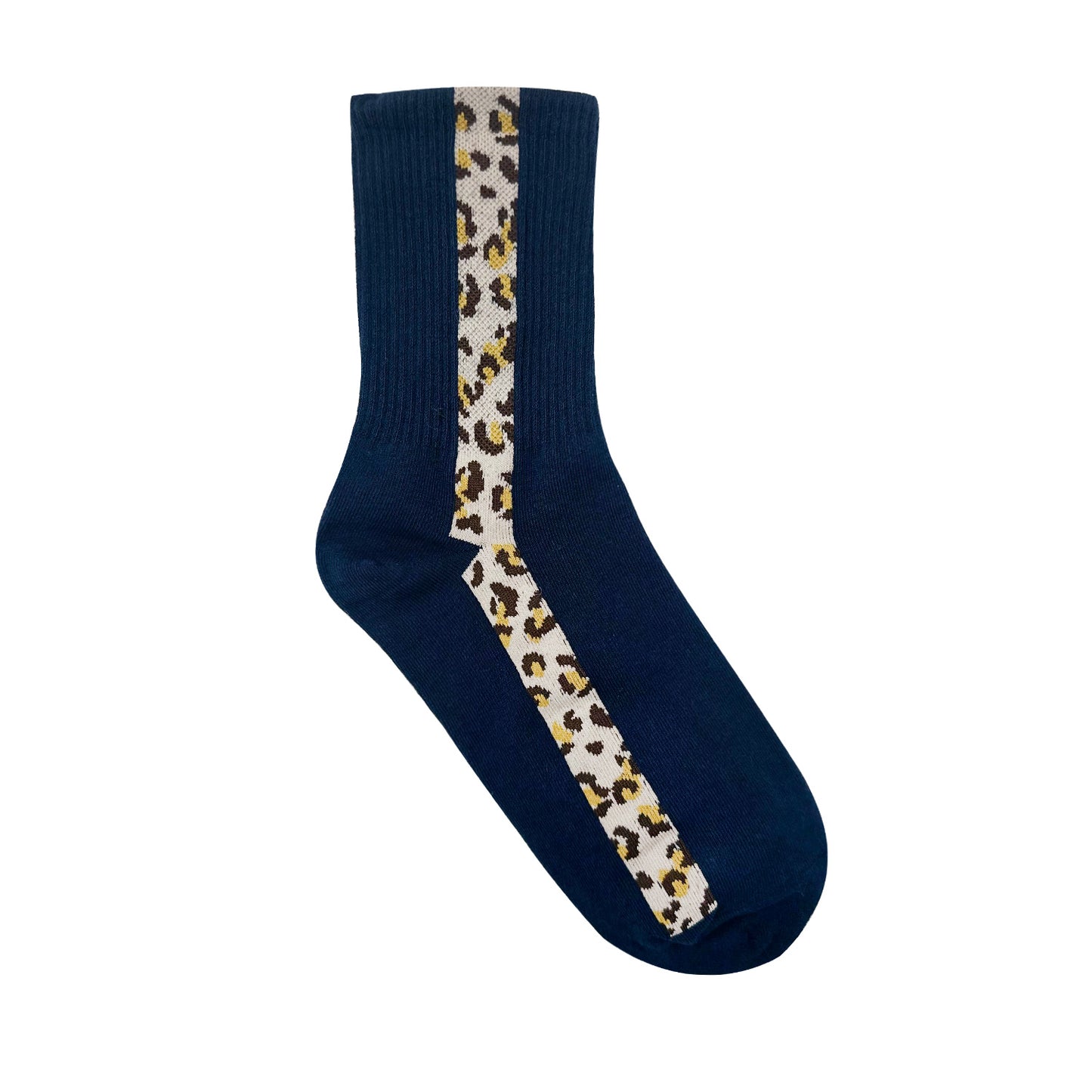Women's Crew Leopard Line Socks