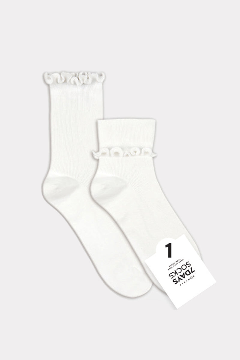Women's Crew Frill Socks