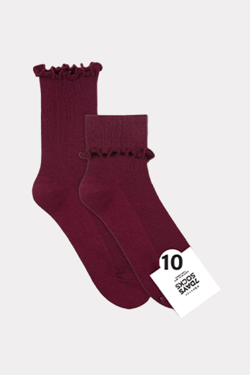 Women's Crew Frill Socks