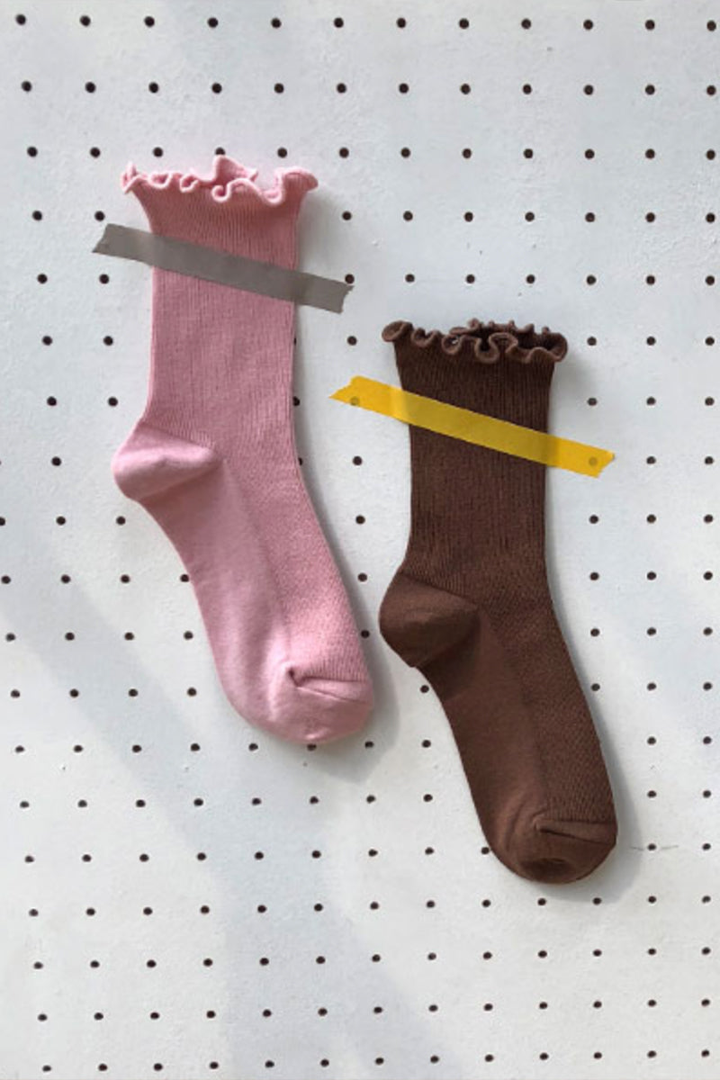 Women's Crew Frill Socks