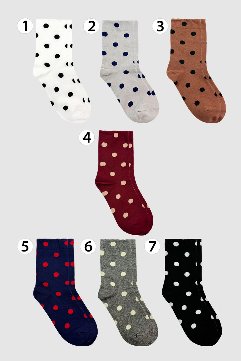 Women's Crew Special Dot Socks